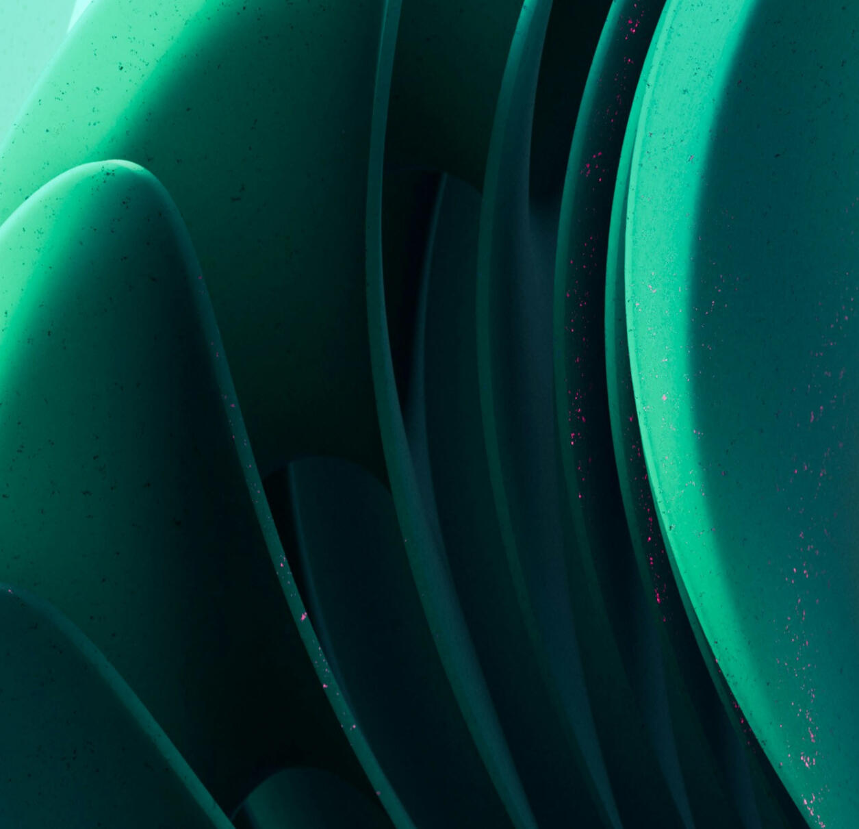 Abstract Teal Description Pic 2
